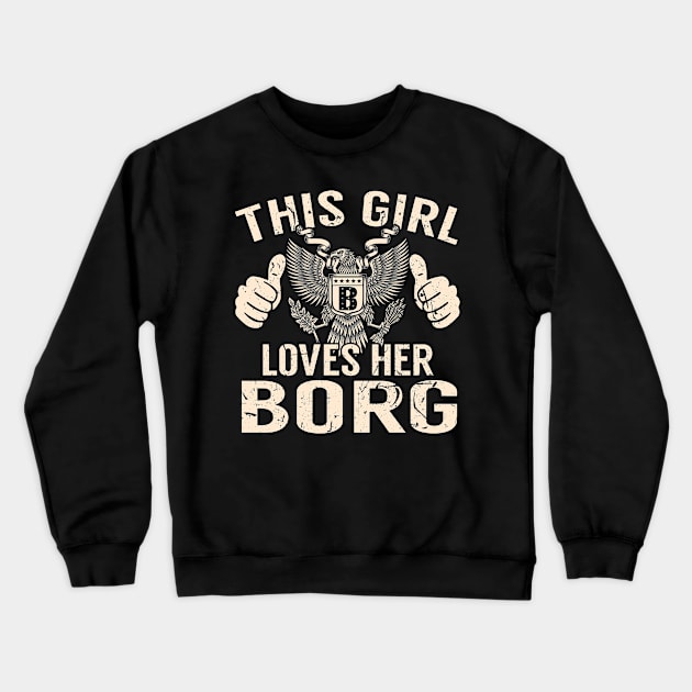 BORG Crewneck Sweatshirt by Jeffrey19988